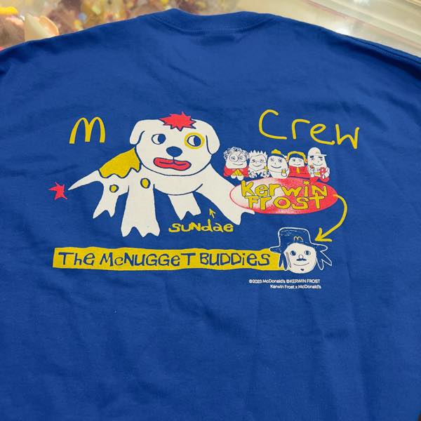 McDonald's KERWIN FROST McNugget Buddies Crew Tee マクドナルド カーウィンフロスト マックナゲット  バディ クルー Tシャツ