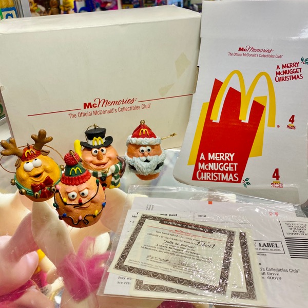 マックナゲット クリスマスオーナメント 4個Boxセット | アメリカン