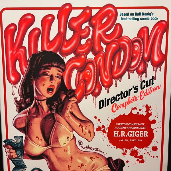 Killer Condom -Director's Cut Edition Silk Screen Print シルク