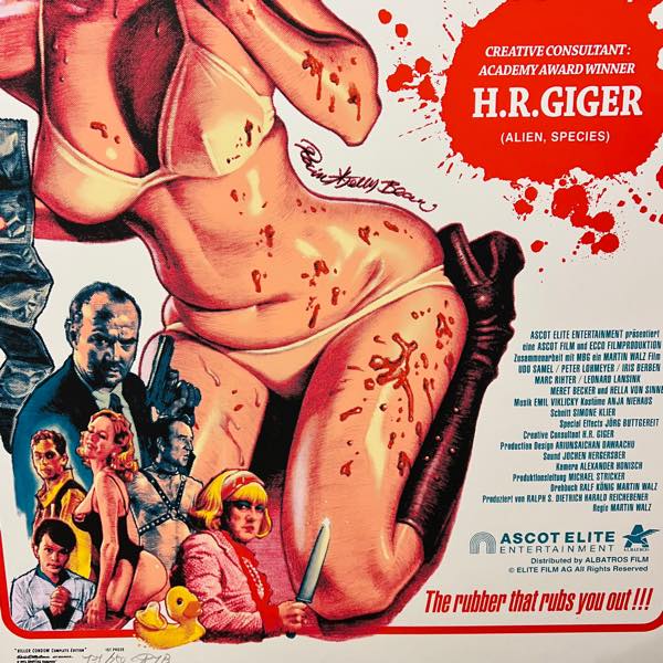 Killer Condom -Director's Cut Edition Silk Screen Print シルク