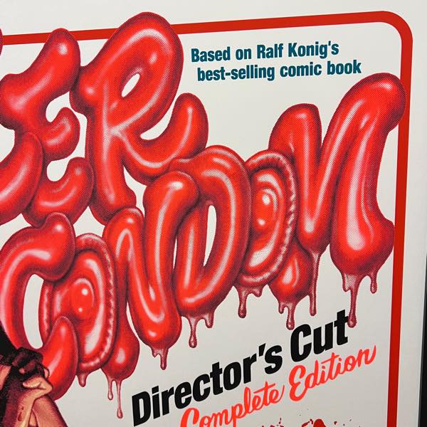 Killer Condom -Director's Cut Edition Silk Screen Print シルク